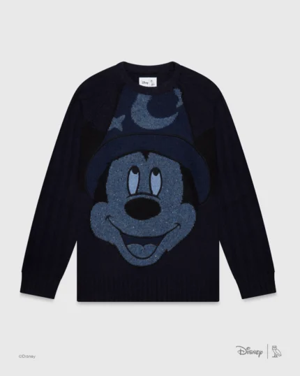 Ovo ©Disney Mickey Knit Sweater - Navy Blue