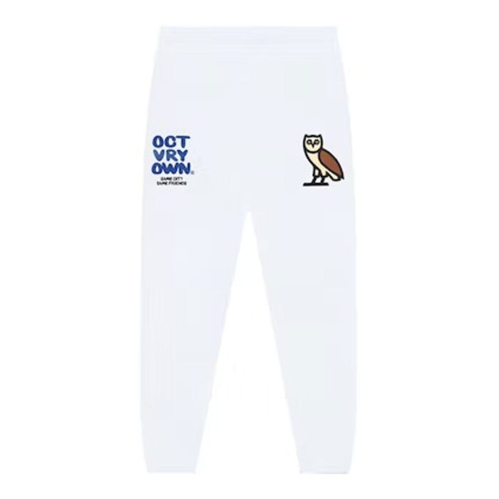 OVO Bubble Sweatpant White