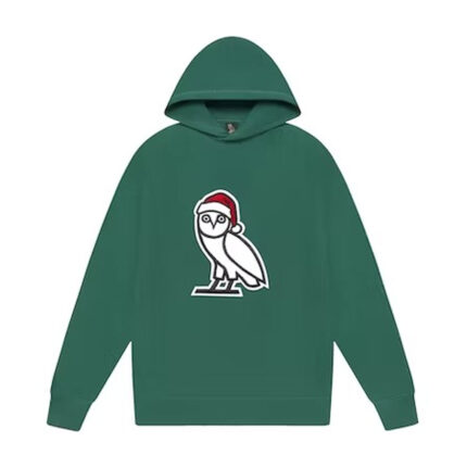 OVO Holiday Owl Hoodie Green