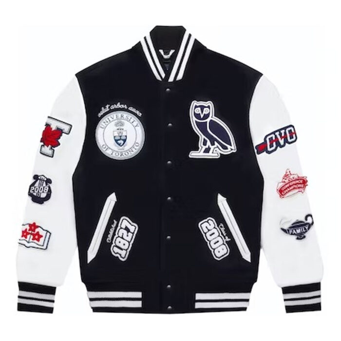 OVO U Of T Team Jacket Navy