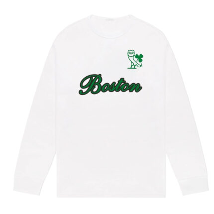 OVO X NBA Celtics SweatShirt White