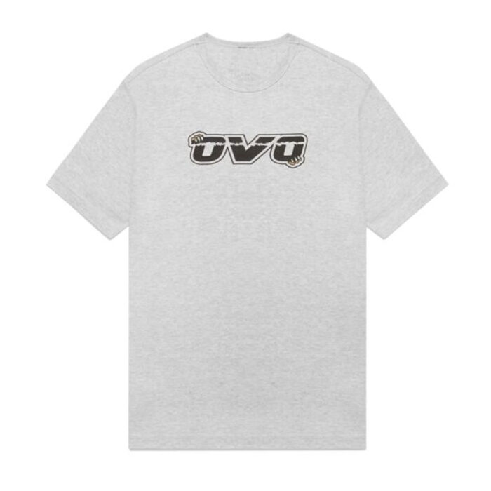 OVO X NBA Raptors T Shirt Gray