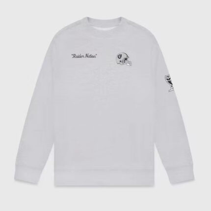 OVO X NFL Las Vegas Raiders Crewneck Sweatshirt