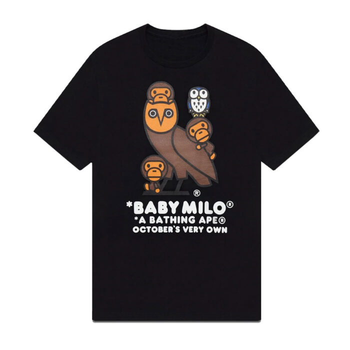 OVO x Bape Baby Milo T Shirt