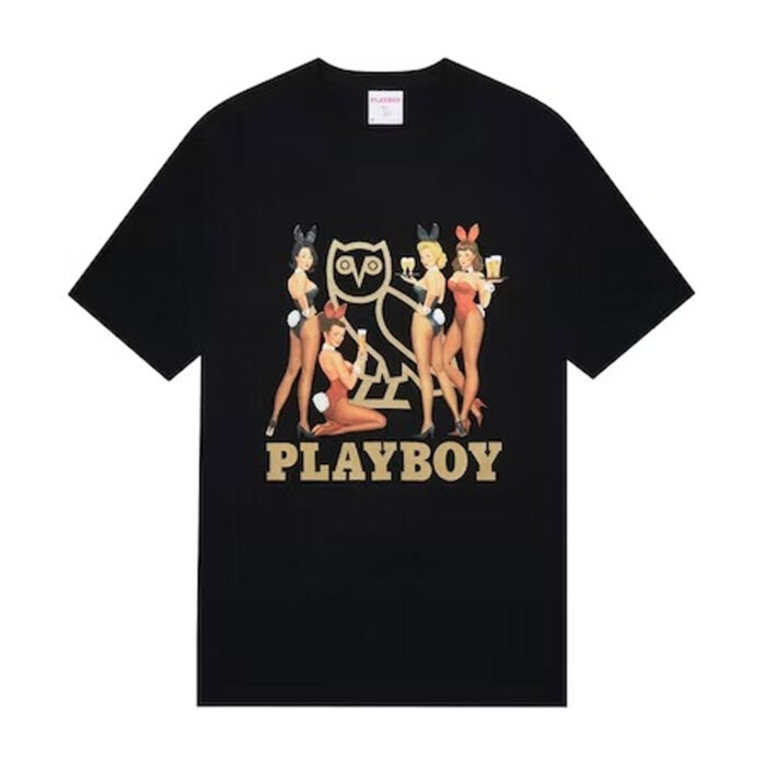 OVO x PLAYBOY Bunny T Shirt Black