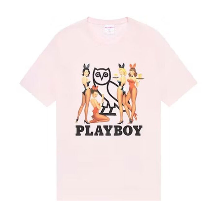 OVO x PLAYBOY Bunny T Shirt Pink