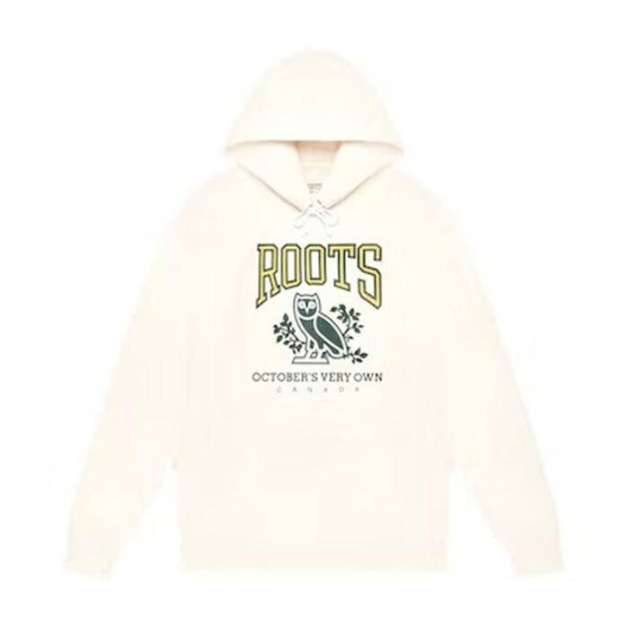 OVO x Roots Heritage Hoodie Cream