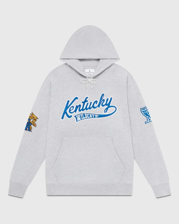 OVO X Kentucky Wildcats Hoodie Grey