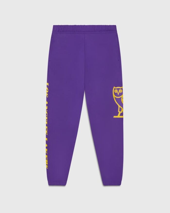 Ovo NBA la Lakers Sweatpant Purple