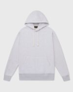 Ovo Speckle Fleece Hoodie Grey