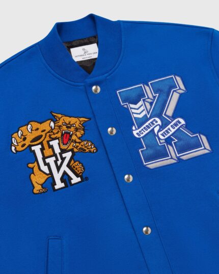 Ovo Kentucky Wildcats Fleece Varsity Jacket