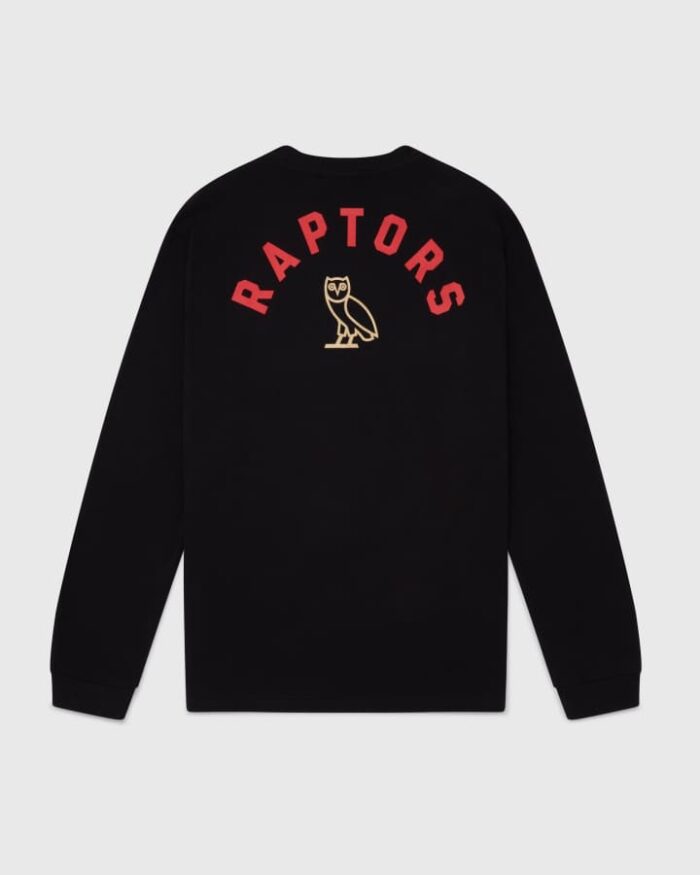 Ovo Raptors Pre Game Longsleeve T Shirt